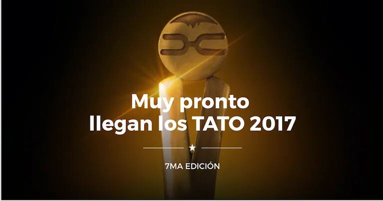 El miércoles 13 de diciembre se entregan los premios Tato.
