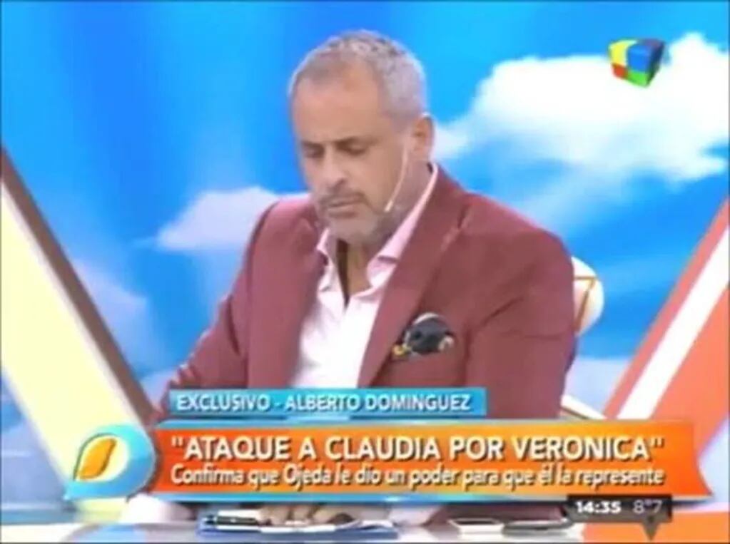 Jorge Rial fuerte acusación en vivo a Verónica Ojeda: "¡Si tienen huevos, salgan al aire!"