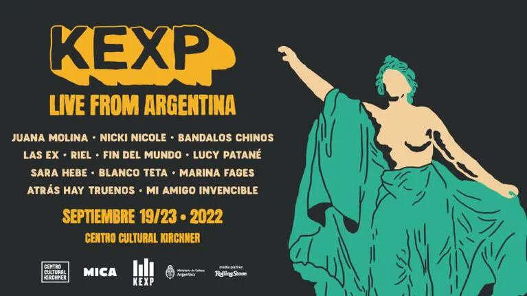 Nicki Nicole, Bándalos Chinos y más artistas actuarán en el KEXP en vivo desde Argentina
