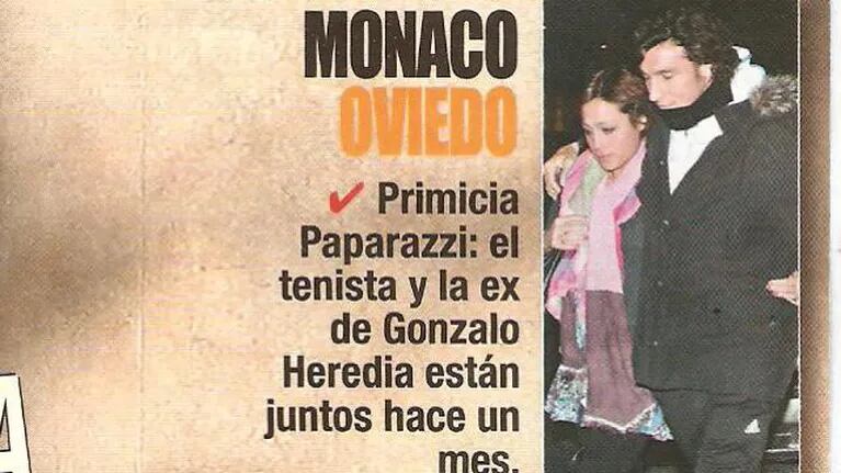 "Pico" Mónaco y Mercedes Oviedo, ¡hay amor!
