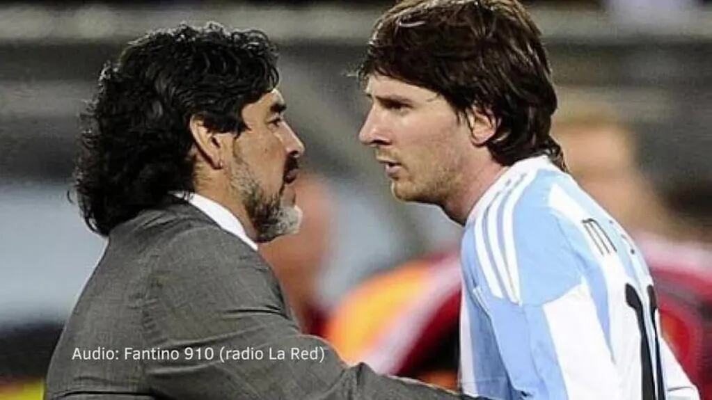 Diego Maradona se desligó de la sanción a Lionel Messi