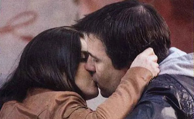 Gastón Recondo, enamorado y a los besos con su nueva pareja. (Foto: Pronto)