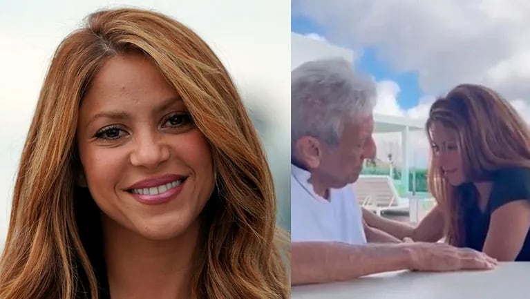 Shakira le dedicó un conmovedor posteo a su querido papá en medio del escándalo con Gerard Piqué.