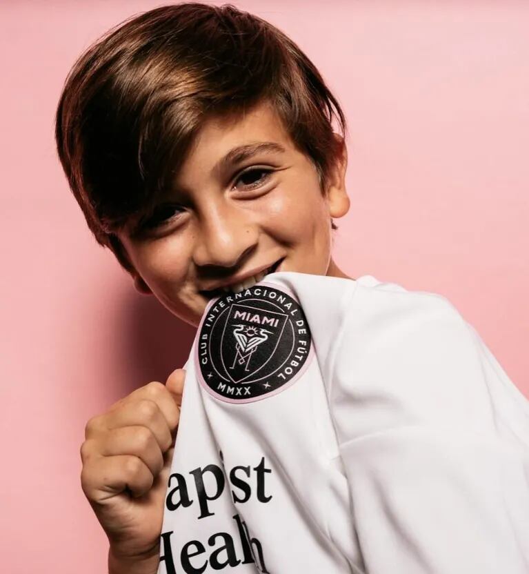 Antonela Roccuzzo le dedicó un emotivo posteo a su hijo Thiago Messi por su cumple de 11: “Mi bebé”