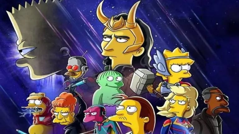 Estrena El Bueno, el Bart y el Loki, el corto de Los Simpson inspirado en Marvel