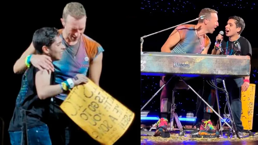 Chris Martin, líder de Coldplay, tuvo un emotivo gesto con un fan autista en pleno show