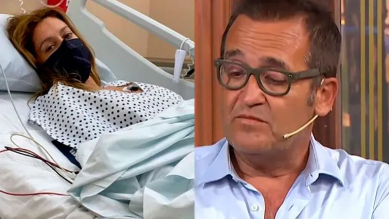 Álvaro Navia habló de la salud de Vanina Escudero, quien debió ser operada de urgencia: "No sabemos cuándo le dan el alta"
