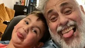 El emotivo reencuentro de Jorge Rial con su nieto después de sus conflictos con Morena (Foto: Captura de Instagram Stories)