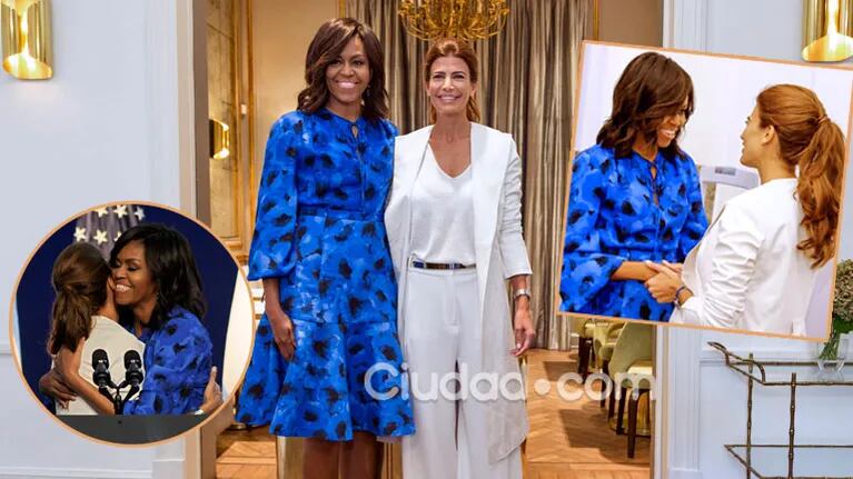 Los looks de Michelle Obama y Juliana Awada en su encuentro de Primeras Damas en Buenos Aires