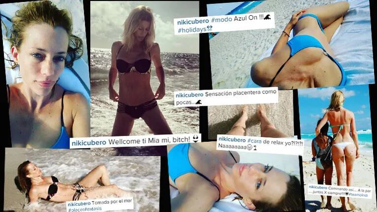 Las vacaciones ultra sexies de Nicole Neumann en el mar. (Foto: Instagram)