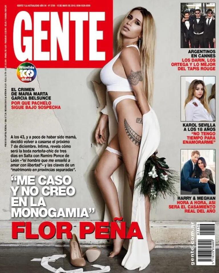 Flor Peña, fotos hot y confesión: "Me caso y no creo en la monogamia, la pareja abierta será una opción"
