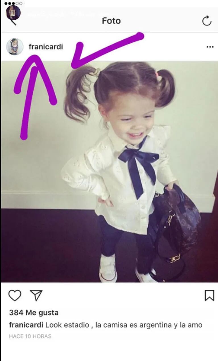La dulce "coincidencia" 2.0 entre Evangelina Anderson y Wanda Nara: ¡les abrieron una cuenta en Instagram a sus hijas! 
