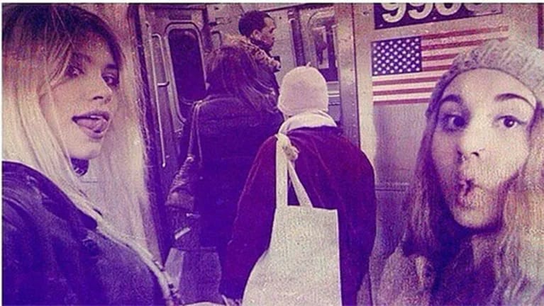 Eva de Dominici y su álbum de viaje en la fría Nueva York. (Foto: Instagram)