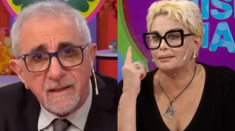 Carmen Barbieri reaccionó ante el fuerte enojo en vivo de Ricardo Canaletti en Mañanísima 