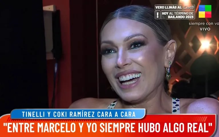 Finalmente, Coki Ramírez reveló si tuvo intimidad con Marcelo Tinelli en 2011