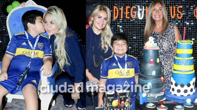 Las fotos del cumpleaños de Dieguito Fernando Maradona (Fotos: Movilpress)