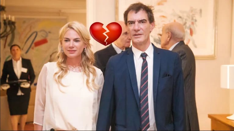 Esmeralda Mitre y Darío Lopérfido confirmaron su separación, tras 3 años de matrimonio (Foto: Web)