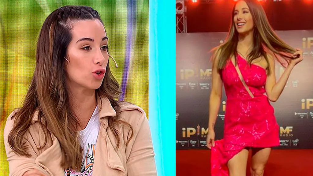 Picante respuesta de Estefi Berardi tras ser elegida "la peor vestida" en los Martín Fierro de la Radio