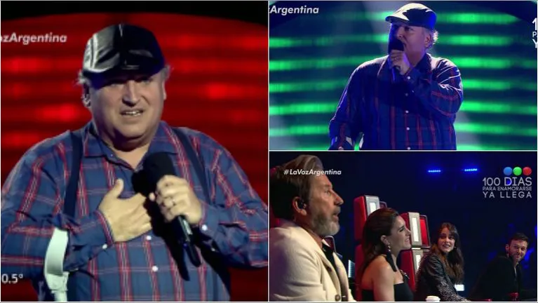 Pablo Carrasco, el concursante de La Voz Argentina que encantó con su balada rockera