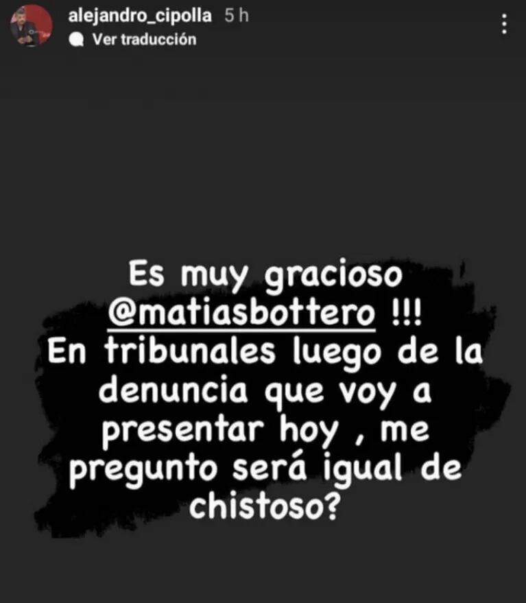 More Rial llevará al youtuber Matías Bottero a la Justicia: "Ya no es gracioso"