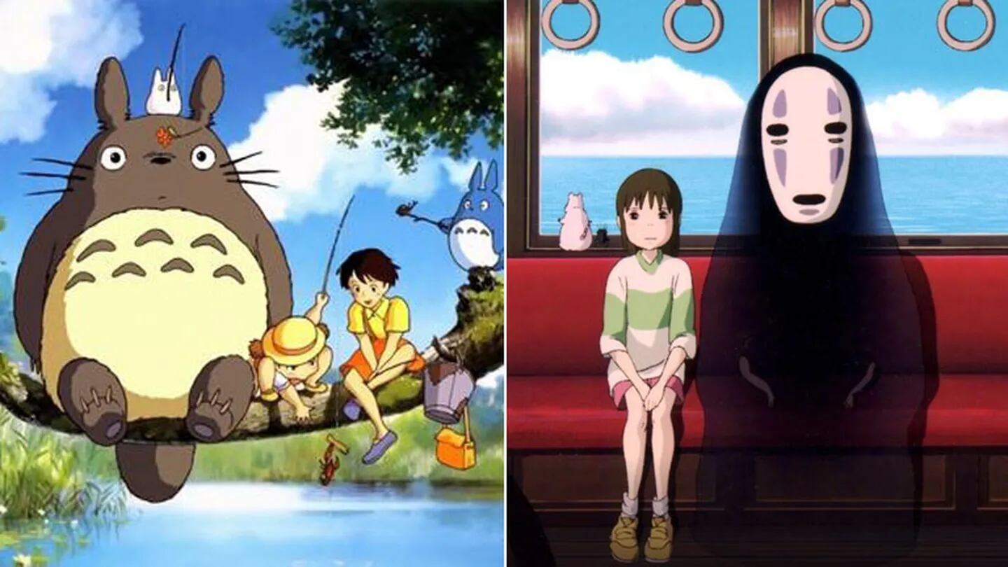 Varias joyas de la animación japonesa como El viaje de Chihiro y Mi vecino Totoro, disponibles en Netflix