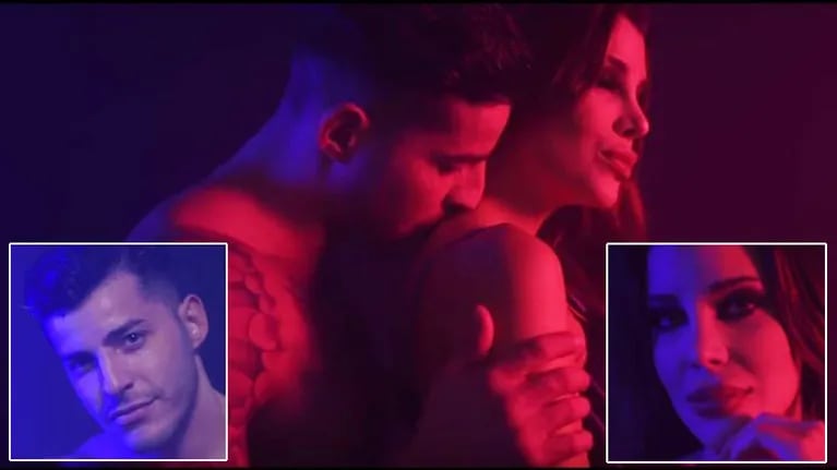 Lhoan y Charlotte Caniggia protagonizaron el fogoso videoclip del tema Te Quiero Igual