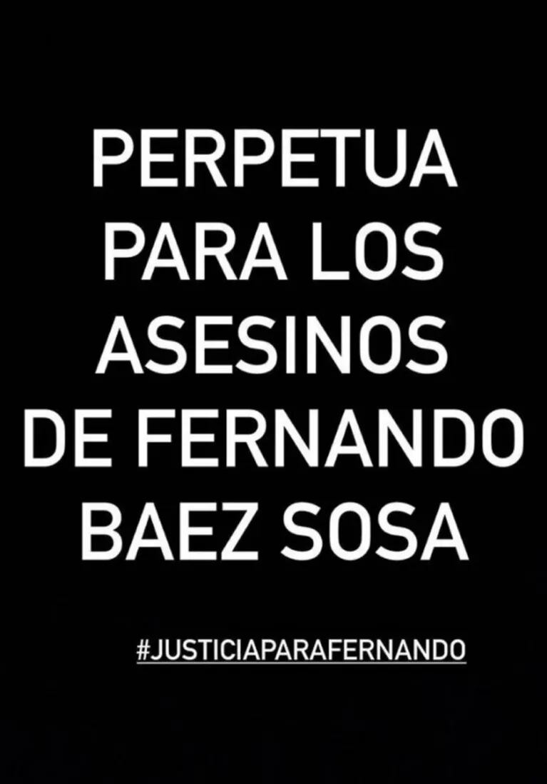 Barby Franco reclamó una condena ejemplar para los rugbiers que mataron a Fernando Báez Sosa: "Perpetua"