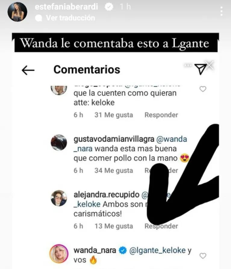 Tamara Báez explotó contra Wanda Nara por el rumor de romance con L-Gante y le recordó a China Suárez: "Caradura"