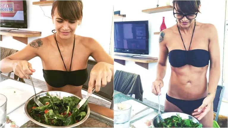 La forma sexy de cocinera de esta famosa periodista (Fotos: Instagram)