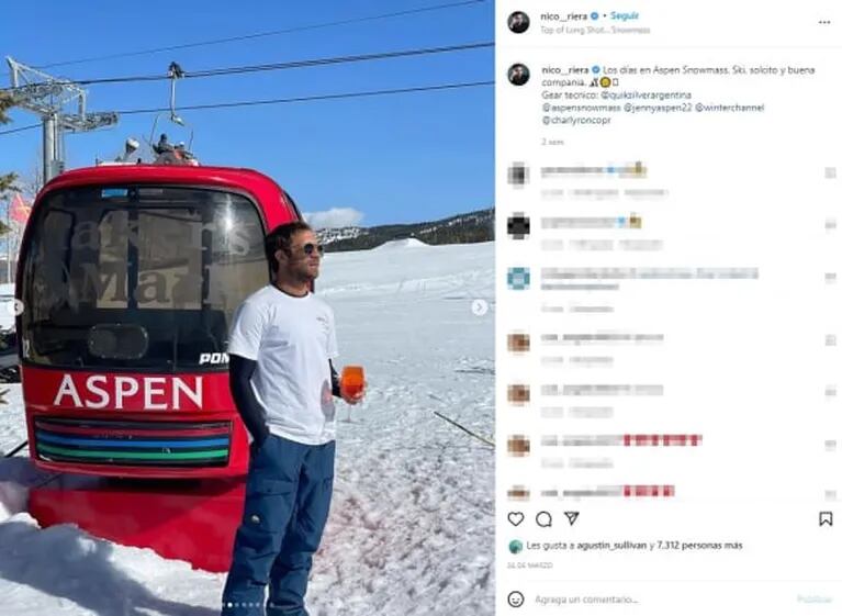 Sorpresivo acercamiento entre Débora Bello y Nico Riera en Aspen: "Por ahora, es sólo una coincidencia"