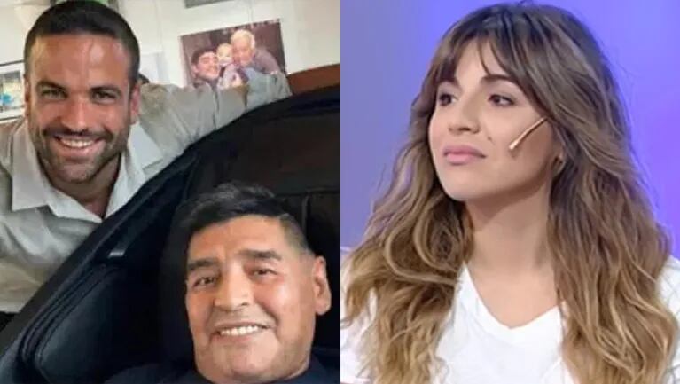 La bronca de Gianinna Maradona con el psicólogo de Diego, Carlos Díaz.