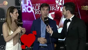 Marcelo Benedetto celebró sus 25 años de casado en los Martín Fierro de Cable 2018