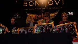 El mal humor de Jon Bon Jovi en su visita a la Argentina