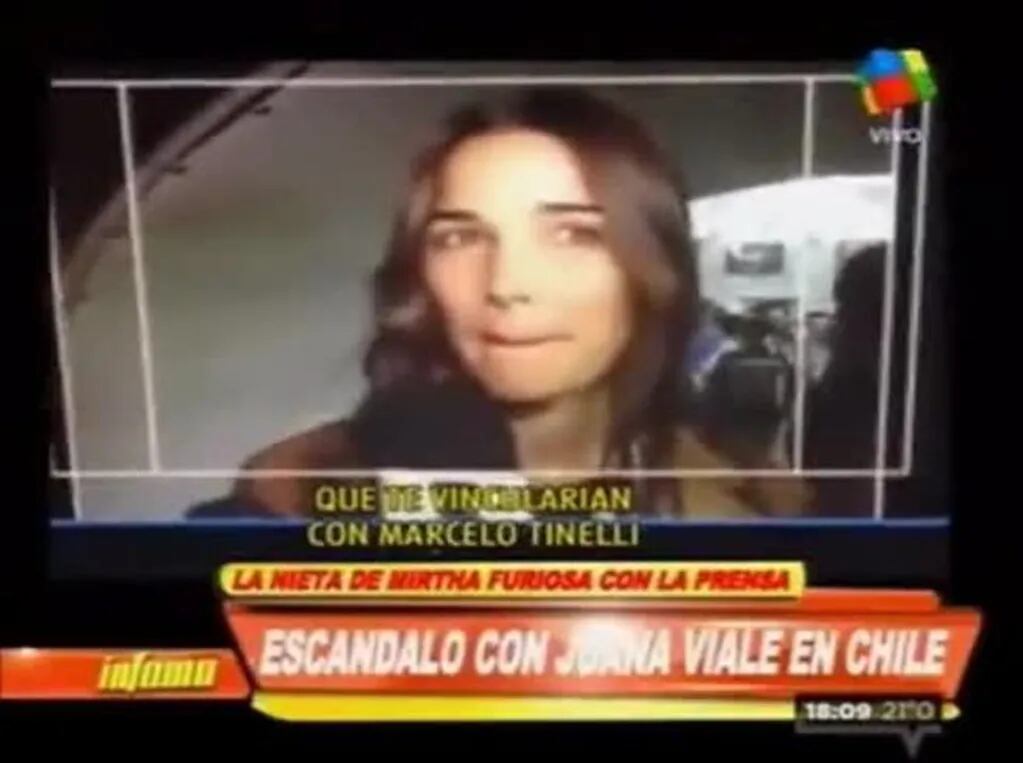 Juana Viale enfureció cuando le preguntaron por el rumor de affaire con Marcelo Tinelli