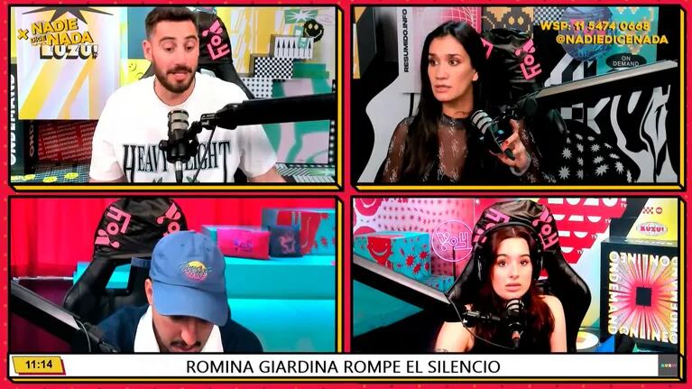 Nico Occhiato reaccionó en vivo la entrevista de Migue Granados a Lionel Messi