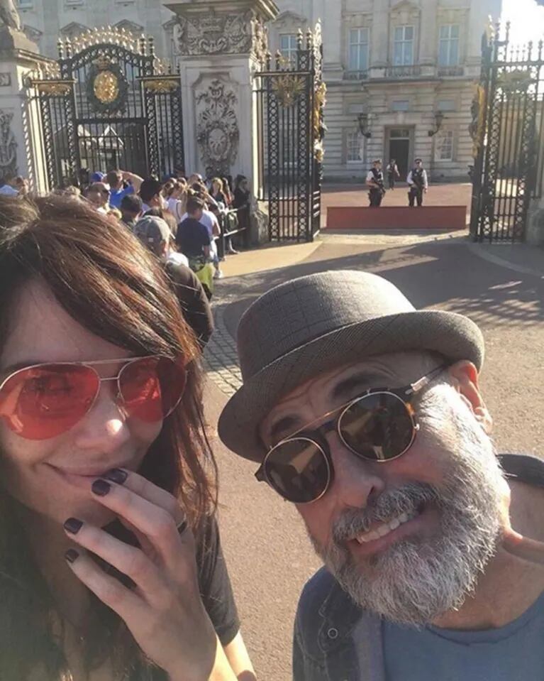 El diario de viaje de Jorge Rial con Romina Pereiro en Londres: look hipster y mucho amor