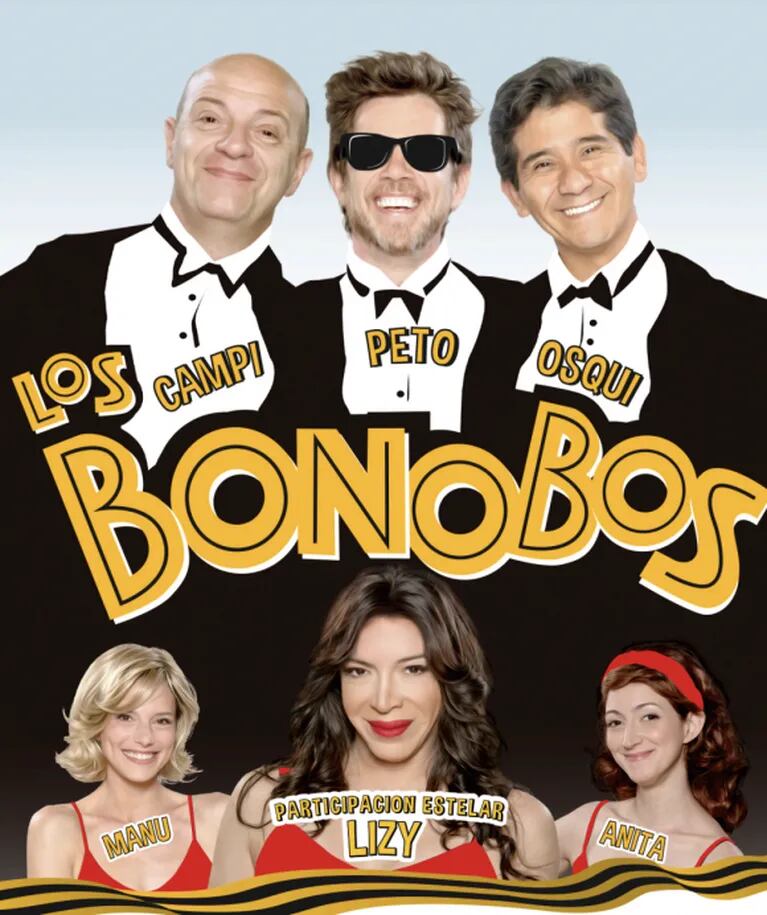  Vuelve la divertida comedia Los Bonobos con Lizy Tagliani, Campi y un súper elenco