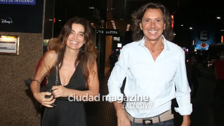 Gustavo Bermúdez y Verónica Varano tuvieron una noche súper romántica tras ir al teatro a ver Pura Sangre