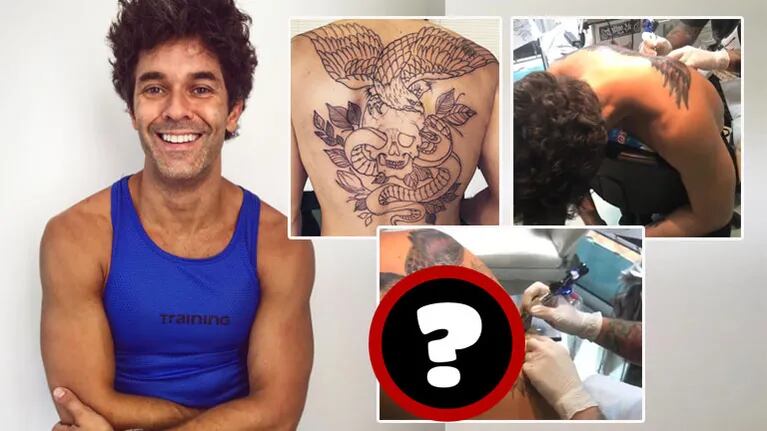 Mirá el tremendo tatuaje de Mariano Martínez (Foto: Instagram)