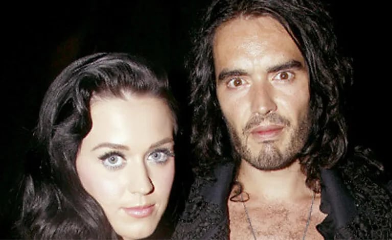 Katy Perry y Russell Brand (Foto: Web.)