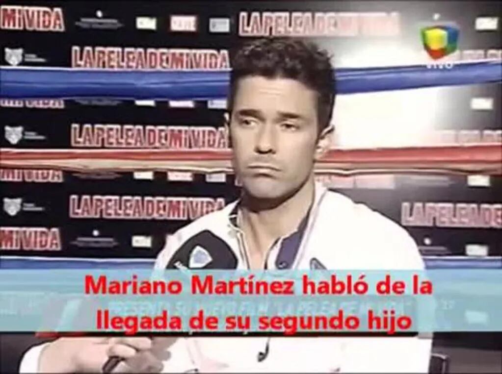 Mariano Martínez habló sobre la llegada de su segundo hijo