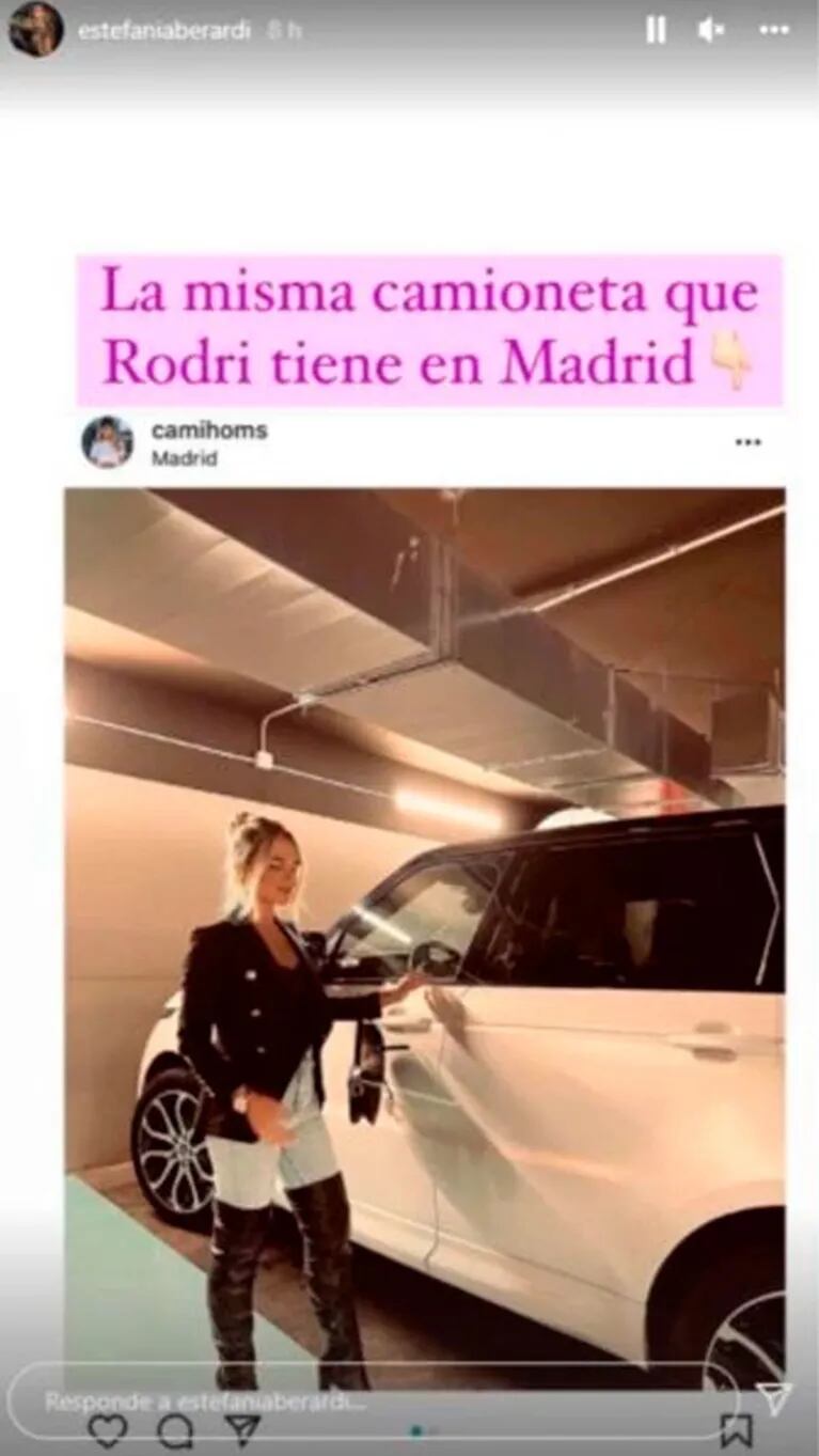 Revelaron indicios de un posible encuentro entre Tini Stoessel y Rodrigo de Paul en Ibiza: "Es la misma camioneta que tiene él"