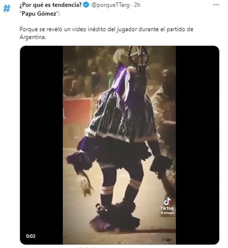 Los memes de Papu Gomez tras el partido de Argentina y Ecuador (Foto: Twitter)