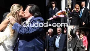 Las fotos del casamiento de Cacho Castaña y Marina Rosenthal (Foto: Movilpress)