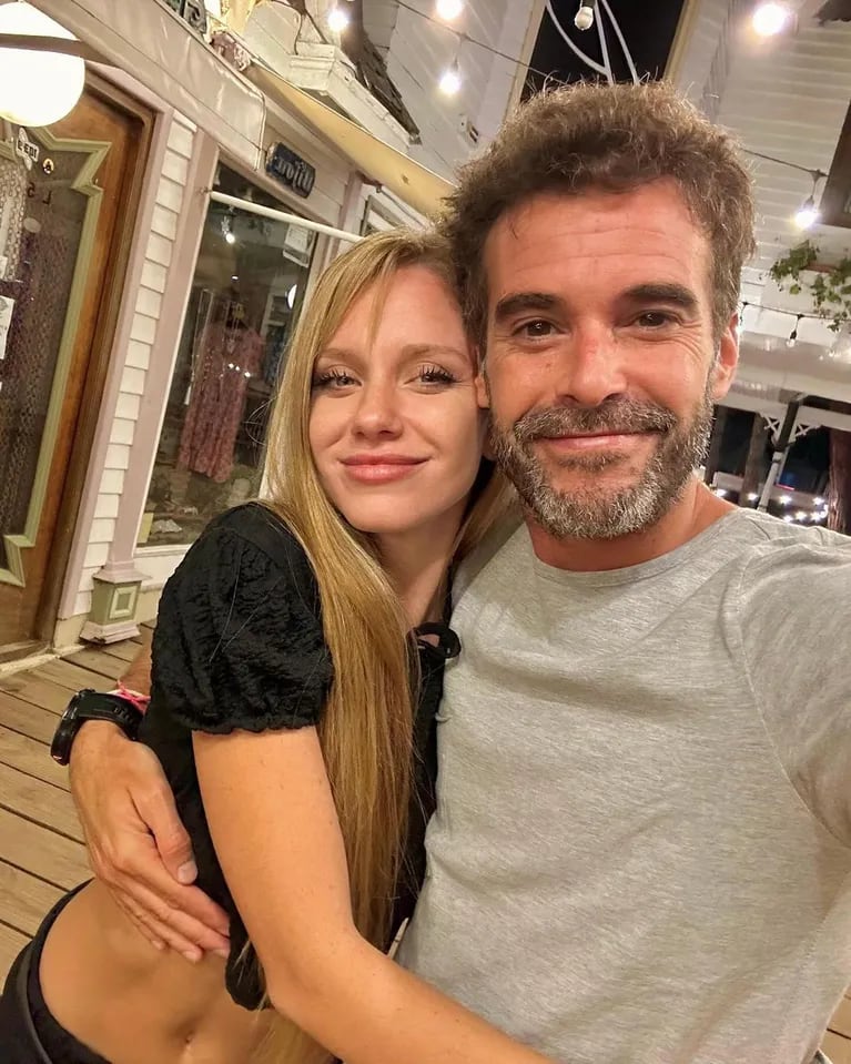 Nicolás Cabré con Rocío Pardo (Foto: Instagram)