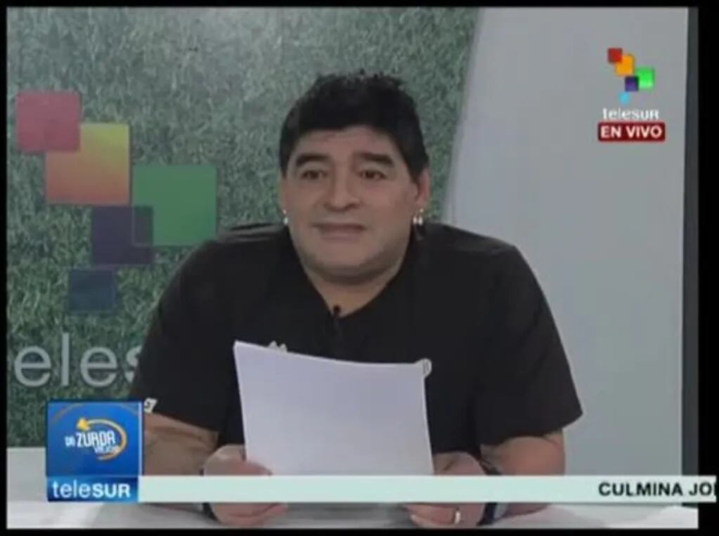 Diego Maradona entrevistó a Ronaldo en De Zurda