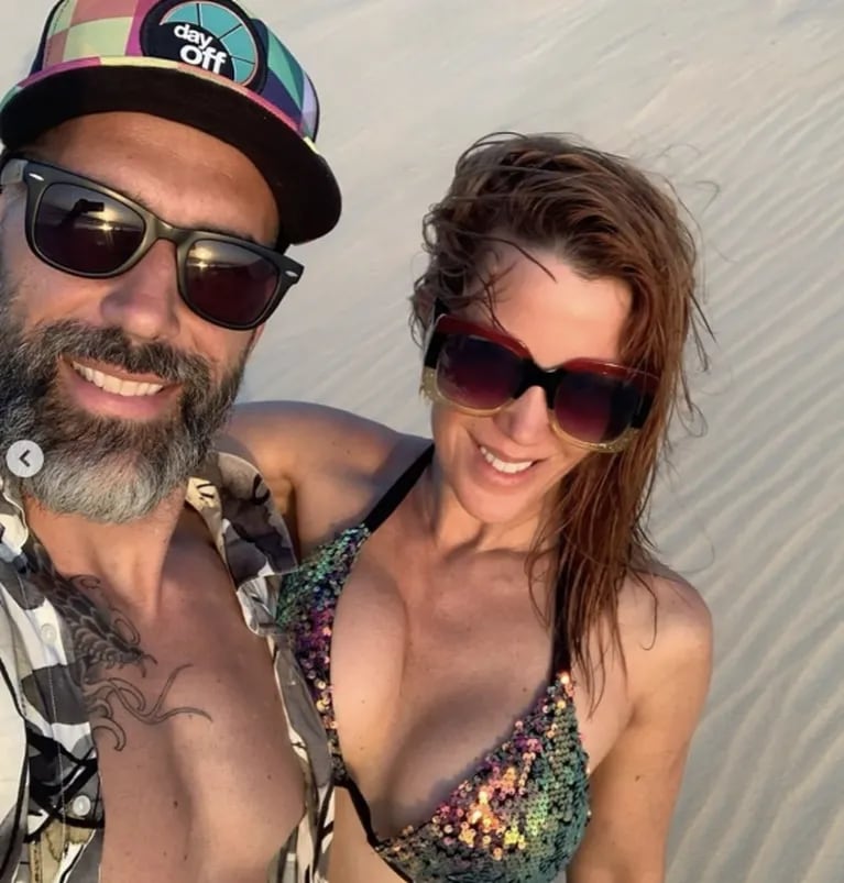 El apasionado posteo de Miriam Lanzoni a su novio por su cumpleaños: "Mi hombre"