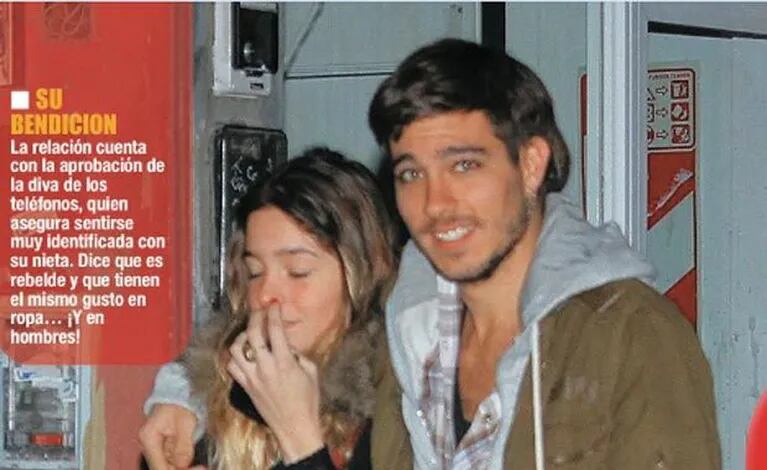 Lucía Celasco y Joaquín Rozas: 6 meses de amor (Foto: revista Paparazzi)
