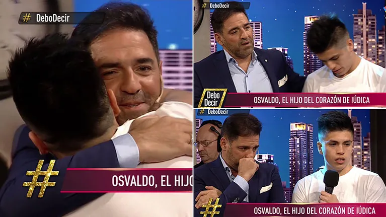 Iúdica presentó en TV a Osvaldo, su hijo del corazón: “A los 10 años lo trajimos de Paraguay”