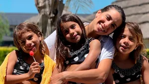 Cinthia Fernández y sus hijas vivieron un momento de terror: "Es un 'murciégalo'"